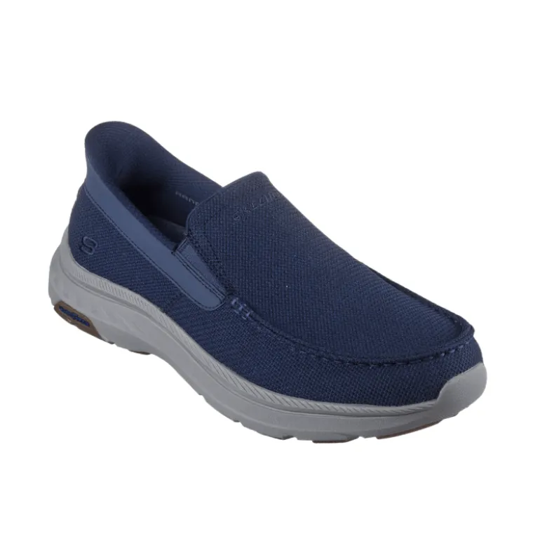 Skechers slip-in herresko - Mørkeblå