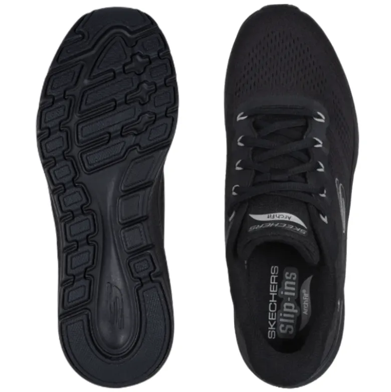 Skechers slip-in herresneaker - Sort