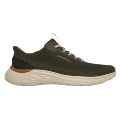 Skechers slip-in herrresko - Oliven