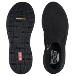 Skechers stabil slip-in herresko - Sort