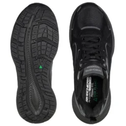 Skechers vandtæt damesneaker - Sort
