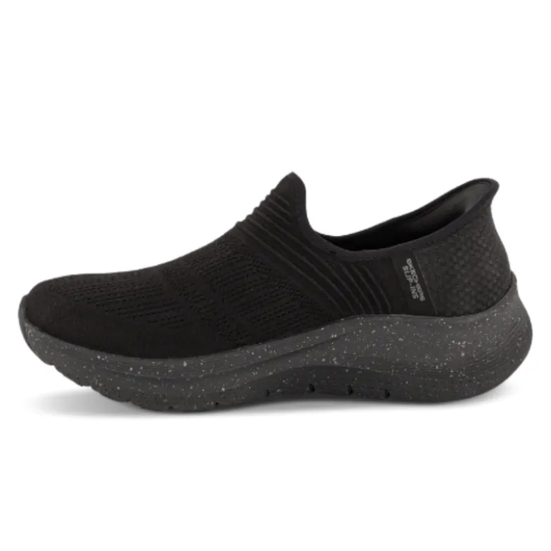 Skechers vandtæt damesneaker - Sort
