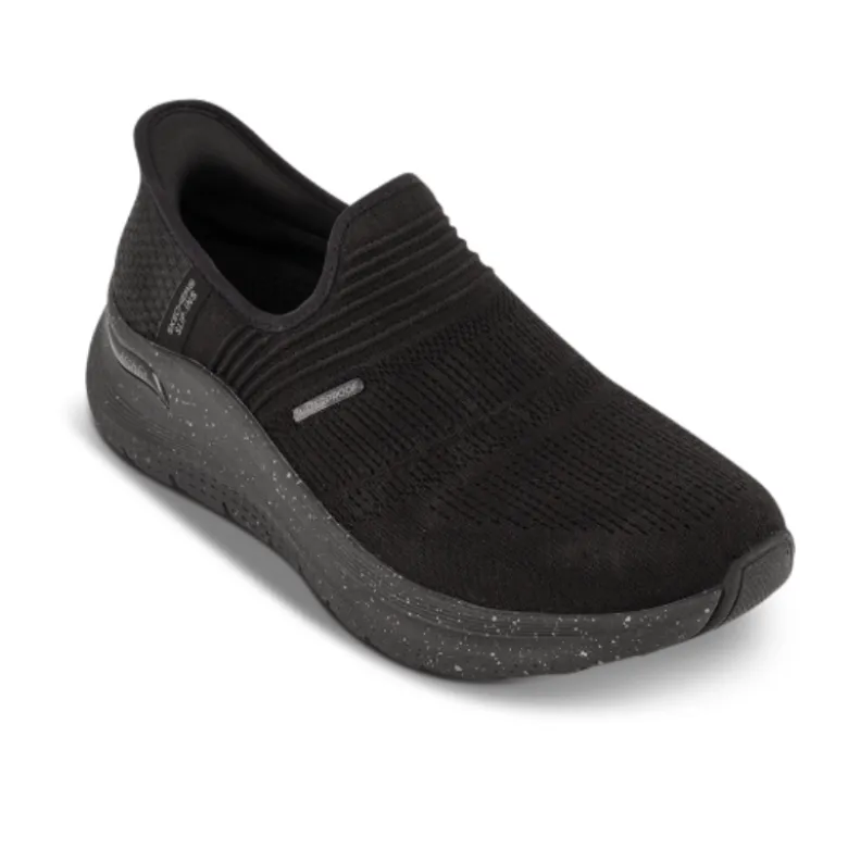Skechers vandtæt damesneaker - Sort