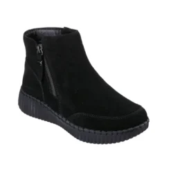 Skechers varmt foret damestøvle - Sort
