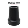 Skridsikker dupsko Ø20/22 mm