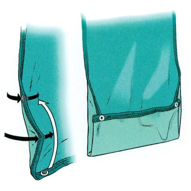 Spisestykke Velour - Grøn