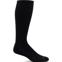 Støttestrømpe til herrer - Featherweight Black