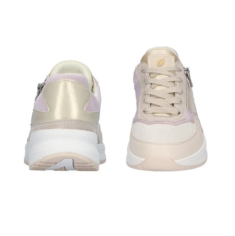 Waldläufer damesneaker - Beige/lavendel