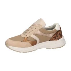 Waldläufer damesneaker - Beige/Leopard