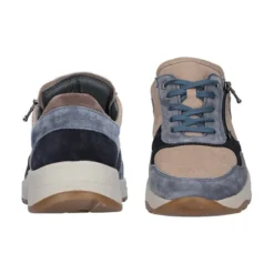 Waldläufer herresneaker - Beige/Blå