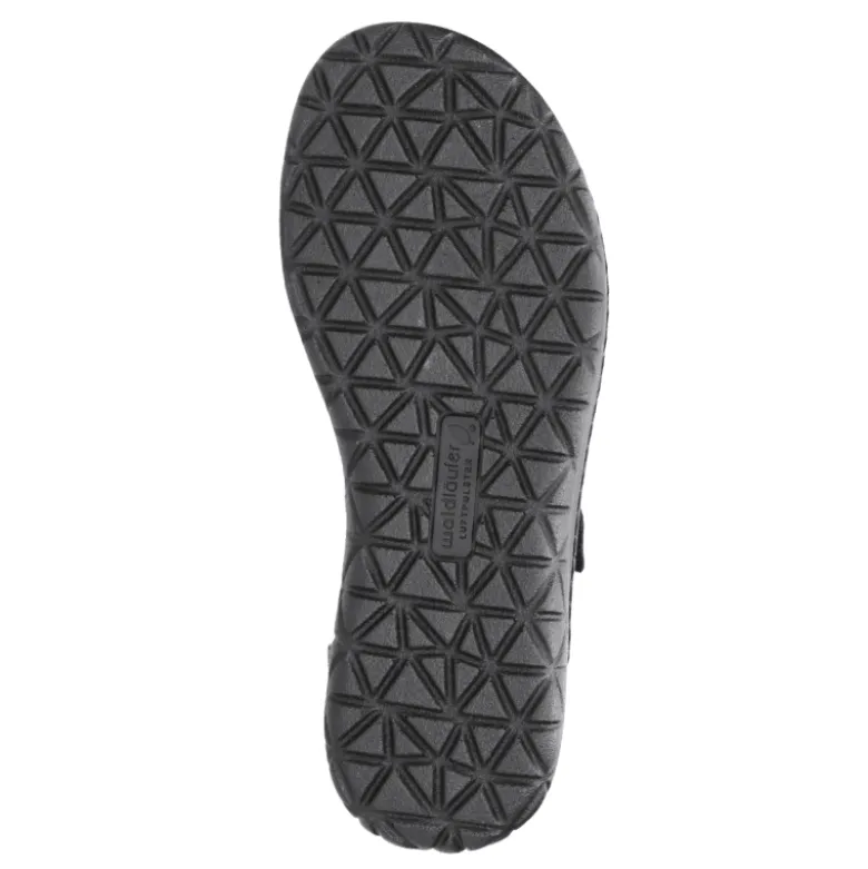 Waldläufer smart damesandal - Sort