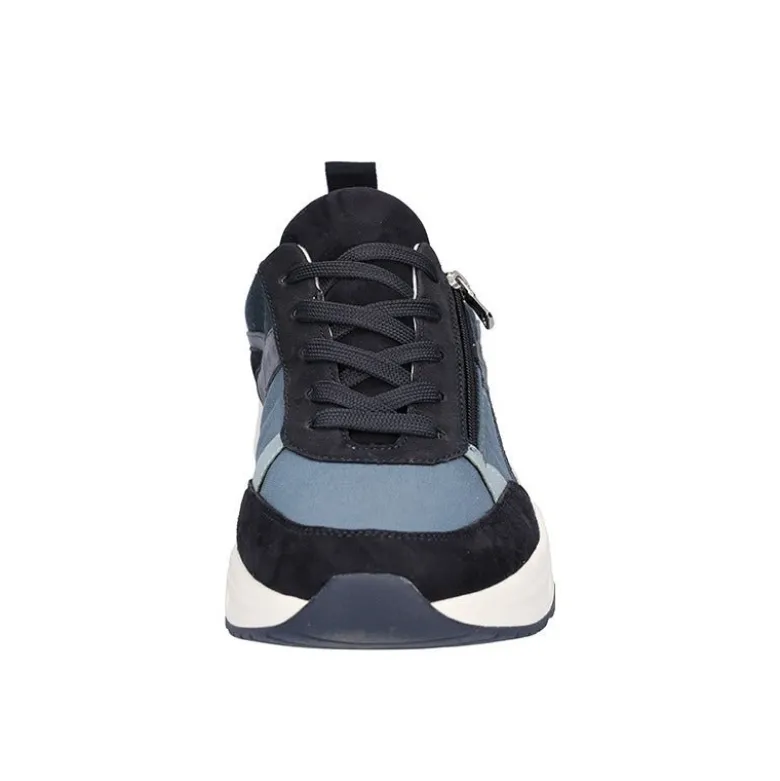 Waldläufer smart herresneaker - Blå