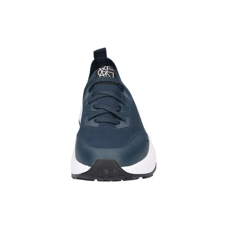 Waldläufer sporty herresneaker - Støvet blå
