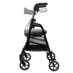 W4 rollator / indkøbsvogn - Grå