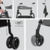 W05 rollator / indkøbsvogn - Grå